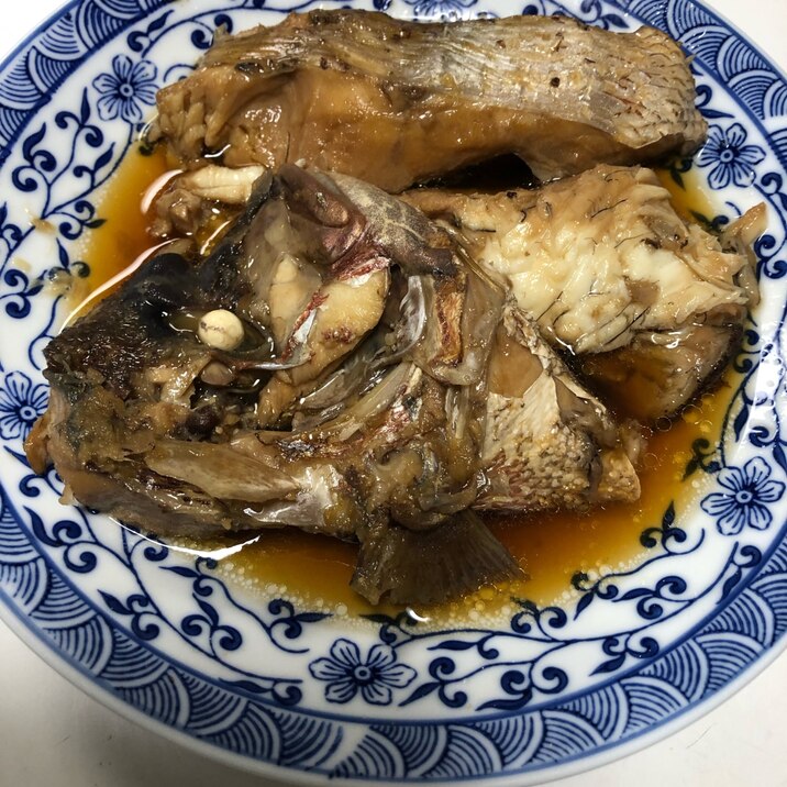 鯛のあら炊き